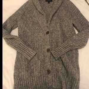 Banana Republic Italian Wool Grandfather Cardigan